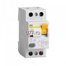 устройство защитного отключения (УЗО, выключататель дифференциального тока) управляемое дифференциальным (остаточным) током