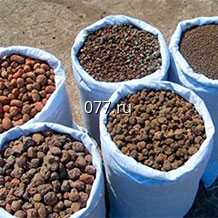 керамзит в мешках