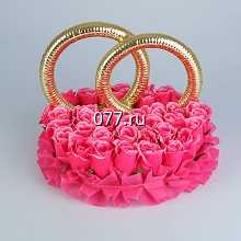 кольца на автомобиль свадебный-прокат (аренда)