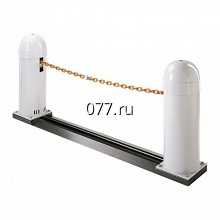 барьер цепной (цепь автоматическая)-установка (монтаж)