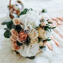 букет невесты (свадебный)-оформление (составление) под заказ