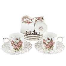 сервиз кофейный (набор кофейный) Цептер, фарфоровый