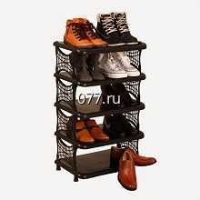 этажерка (полка многоэтажная) для обуви пластмассовая (пластиковая)