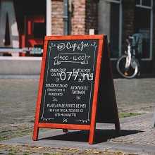 щит рекламный (штендер, мимоход, стритлайн)-изготовление на заказ