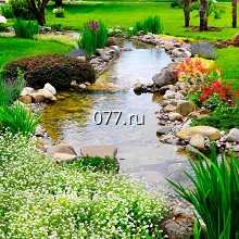 ручей декоративный (искусственный)-устройство
