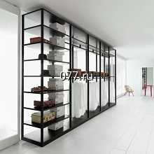 гардеробная комната (интерьерная открытая система хранения одежды)