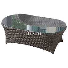 стол журнальный плетеный (ротанг)