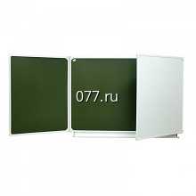 доска школьная (аудиторная) настенная зеленая, для письма мелом
