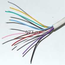 кабель (провод) телефонный, многожильный КСПВ, силовой ШВВП, кроссировочный