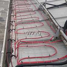 система кабельная электрообогрева (антиобледенения, снеготаяния) кровли, крыши, водостока Хитлайн (HEATLINE), Теплолюкс, Неханс (NEXANS)