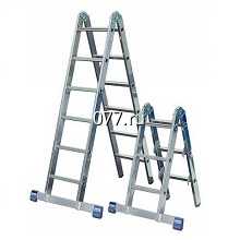 лестница-стремянка трансформер (подмость, шарнирная)
