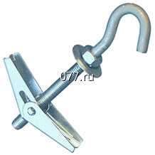 анкер складной пружинный М6 с крюком