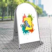 щит рекламный (штендер, мимоход, стритлайн)-изготовление на заказ