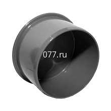 заглушка полипропиленовая (пластиковая, ПП) для круглых труб, всех диаметров