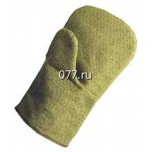 рукавицы рабочие брезентовые, суконные, трехпалые утепленные