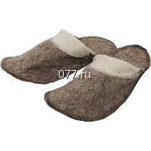 тапочки для бани, сауны из войлока