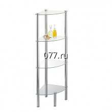 этажерка (полка многоэтажная) стеклянная