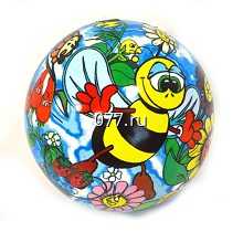 мяч надувной Влюбленные пчелки, 23 см