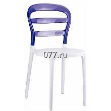стул пластмассовый (пластиковый): белый, цветной