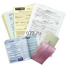 бланк-изготовление на заказ (печать)