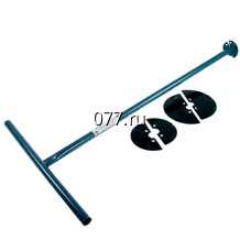 бур садовый (почвенный, земляной) со сменными ножами D100мм 200мм