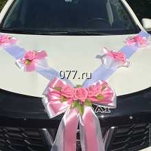 автомобиль свадебный-оформление (украшение) лентами, кольцами, воздушными шарами, цветами, букетами