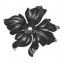 элементы декоративные металлические (изделия кованые, ковка художественная) цветы штампованные