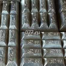 чушка баббитовая (слиток, литая заготовка, баббит в чушках) Б83, Б16