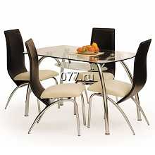 группа обеденная (стол, стулья, комплект) для кухни
