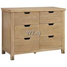 комод деревянный шпонированный, дерево (дуб), фабричный, Беларусь, фабрика Гомельдрев, Малайзия плетеный (ротанг)