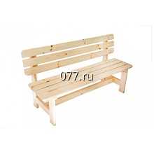 скамейка для бани, сауны (лавка, скамья) деревянная