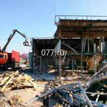 конструкция металлическая-демонтаж с использованием гидроклина