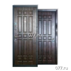 дверь (блок) входная распашная металлическая (стальная), деревянная