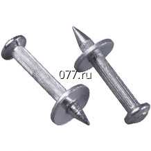 дюбель дюбель-гвоздь с насаженной шайбой, оцинкованный