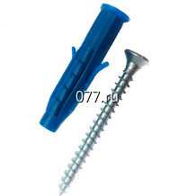 дюбель универсальный с саморезом ШУЖ 5х70 мм