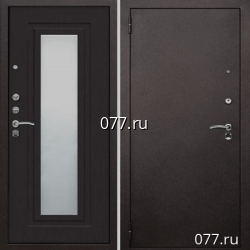 дверь (блок) входная распашная металлическая (стальная)