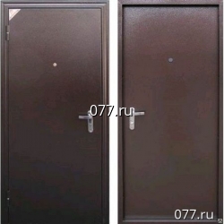 дверь (блок) входная распашная металлическая (стальная), Калининград, компания Стил (STEEL)