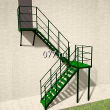 лестница пожарная (эвакуационная) испытание