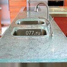 столешница (полотно) стеклянная