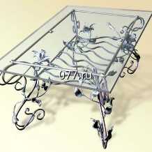 элементы декоративные металлические (изделия кованые, ковка художественная)-изготовление на заказ балясины