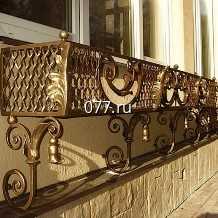 элементы декоративные металлические (изделия кованые, ковка художественная)-изготовление на заказ газонные ограждения