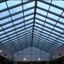 фонарь зенитный (купол световой, конструкция прозрачная)-установка (монтаж,изготовление, остекление) проектирование конструкции