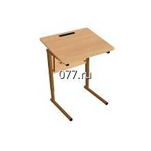 стол ученический (школьный, аудиторный) регулируемый по высоте и наклону столешницы