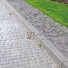 бордюр дорожный (камень бортовой, бордюрный, тротуарный, магистральный, поребрик)-укладка