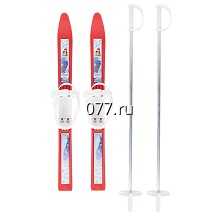 лыжи детские Олимпик-спорт, с палками