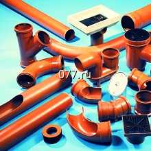 труба поливинилхлоридная (пластиковая, ПВХ) канализационная