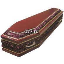 гроб изготовление на заказ, комбинированный, шестигранный