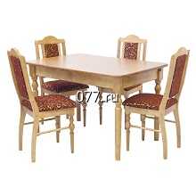 группа обеденная (стол, стулья, комплект) для кухни