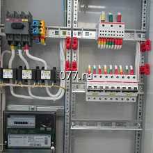 щит распределительный (электрощит)-установка (монтаж, сборка)