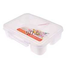 контейнер пищевой для печи СВЧ (микроволновой) (емкость термостойкая для продуктов питания)
